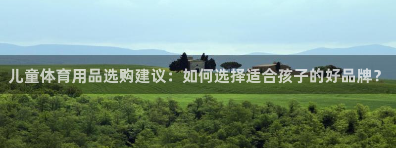 劲球体育免费观看高清中超：儿童体育用品选购建议：如何选择适合孩子的好品牌？